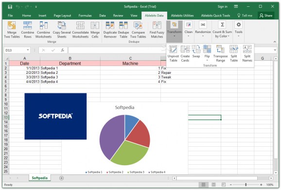 Ultimate Suite for Excel screenshot