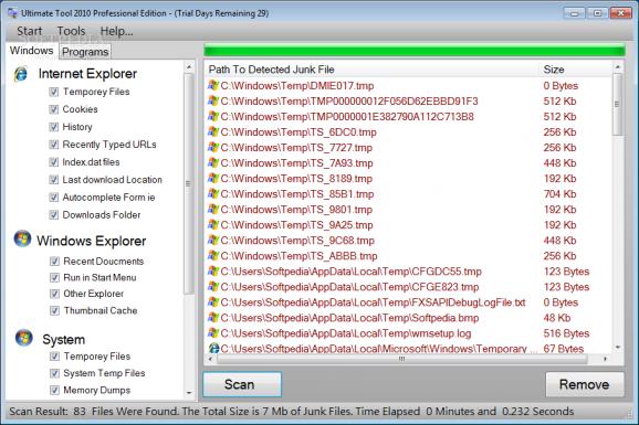 Ultimate Tool 2010 Professional Edition screenshot