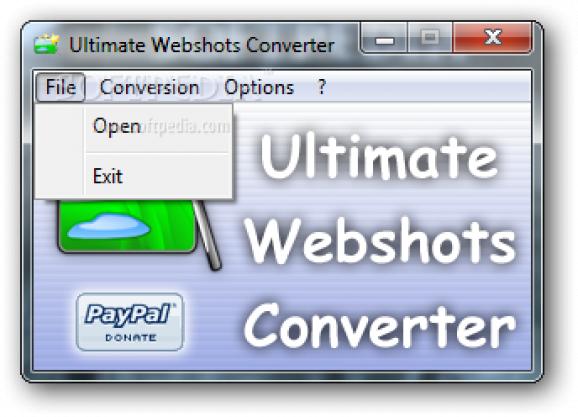 Ultimate Webshots Converter screenshot