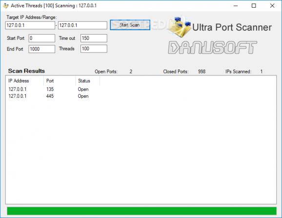 Ultra Port Scanner screenshot