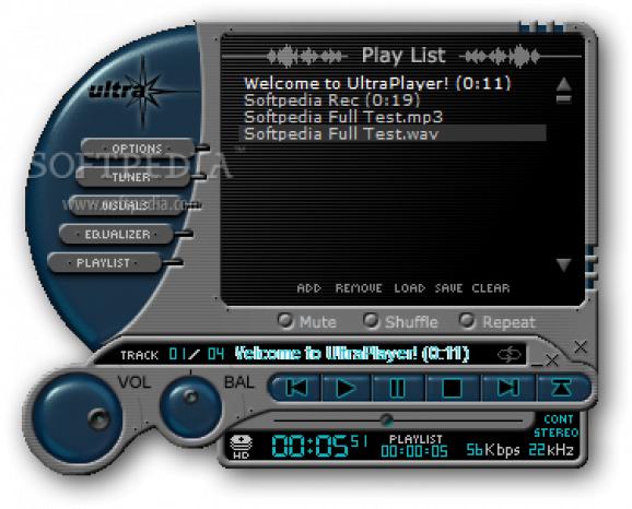UltraPlayer screenshot