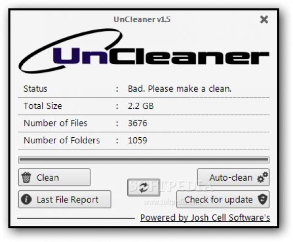 UnCleaner screenshot