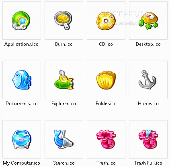 Underwater Icons screenshot