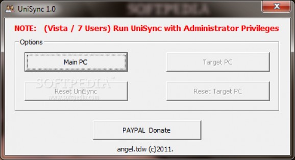 UniSync screenshot