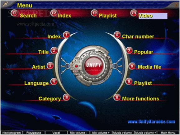 Unify Karaoke Jukebox Basic Edition screenshot