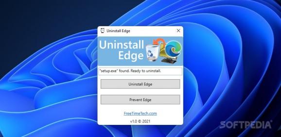 Uninstall Edge screenshot