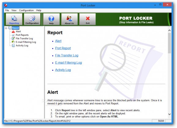 Port Locker screenshot