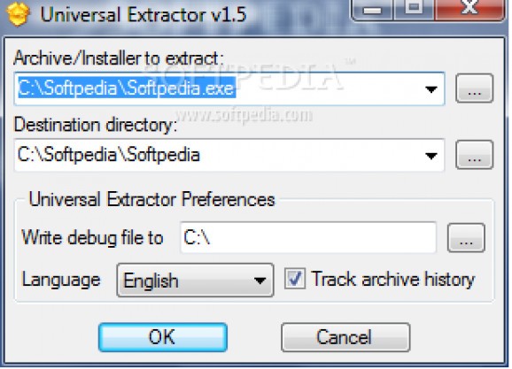 Universal Extractor nLite Addon screenshot