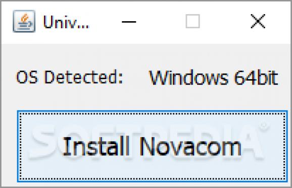 Universal Novacom Installer screenshot