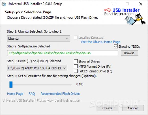 Universal USB Installer screenshot