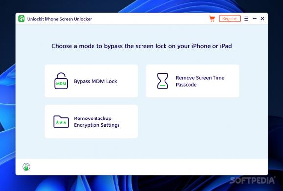 Unlockit iPhone Screen Unlocker screenshot