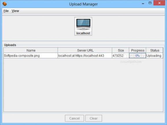 Upload Manager screenshot