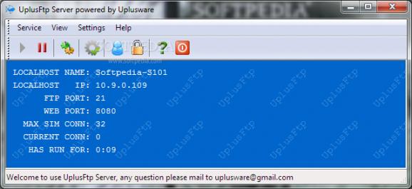 UplusFTP Server screenshot