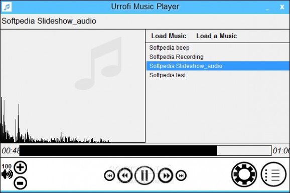 Urrofi Music Player screenshot