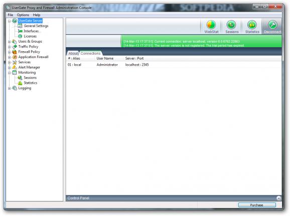 UserGate Proxy Server & Firewall screenshot