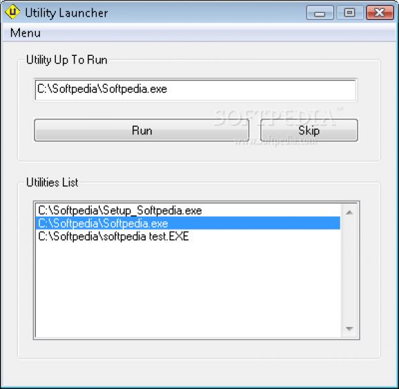 Utility Launcher screenshot