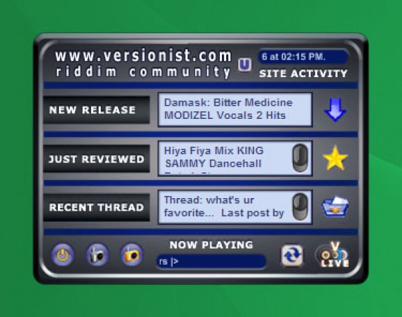 V-LIVE communitor screenshot