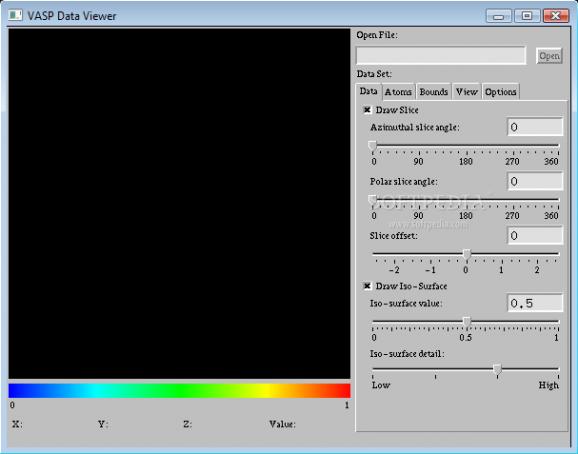 VASP Data Viewer screenshot