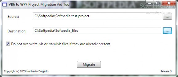 VB6 To WPF Project Migration Aid Tool screenshot