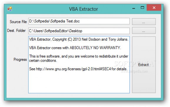 VBA Extractor screenshot