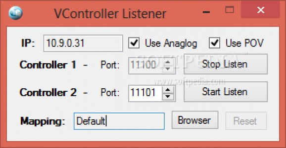 VController Listener screenshot