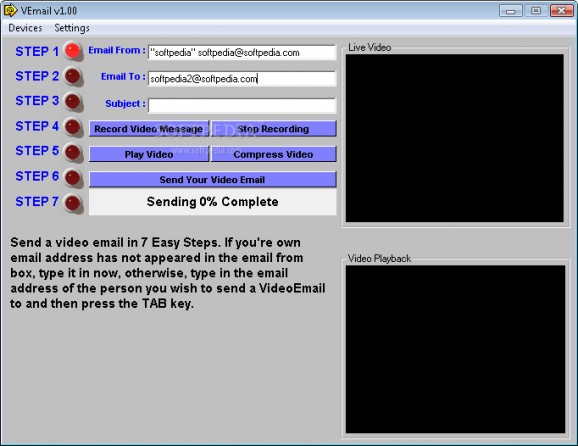 Video Emailer screenshot