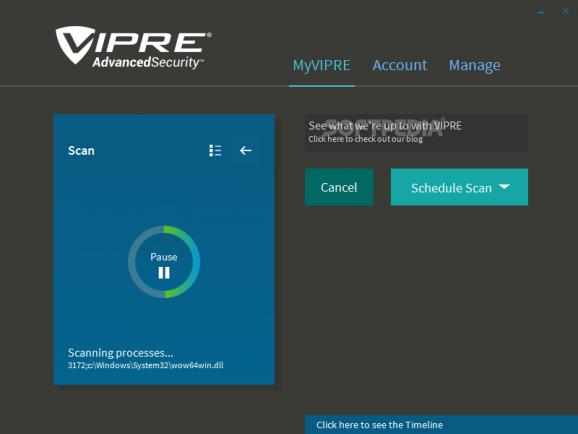 VIPRE Advanced Security screenshot