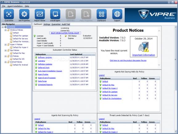 VIPRE Antivirus Business screenshot