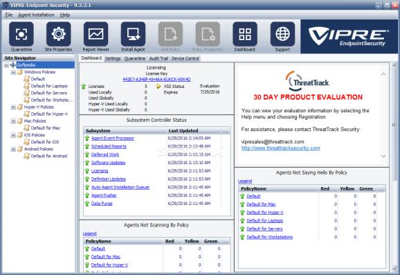 VIPRE Endpoint Security screenshot