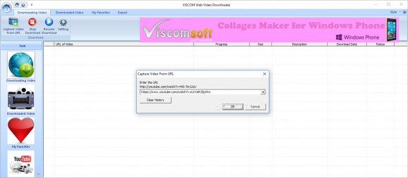 VISCOM Web Video Downloader screenshot