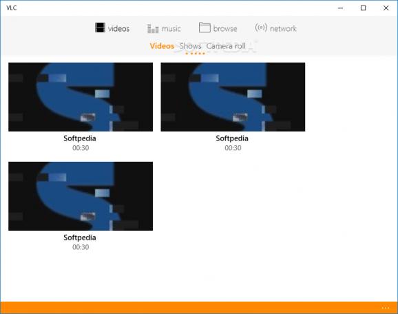 VLC for Windows 10 screenshot