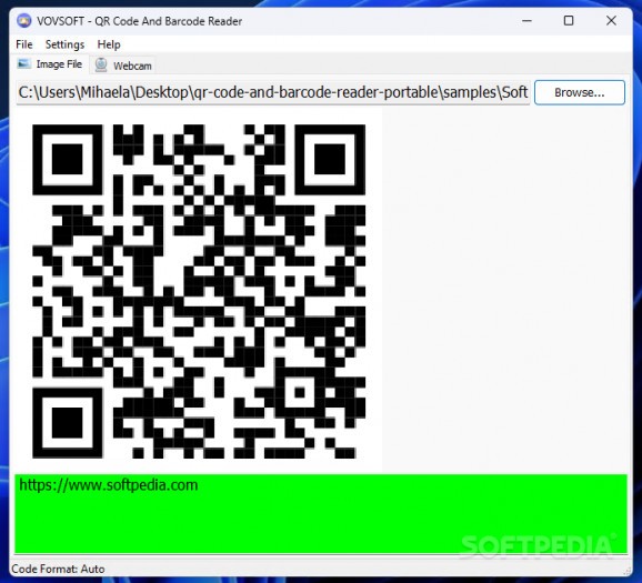 VOVSOFT - QR Code And Barcode Reader screenshot