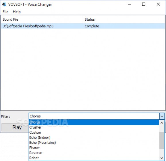 VOVSOFT - Voice Changer screenshot