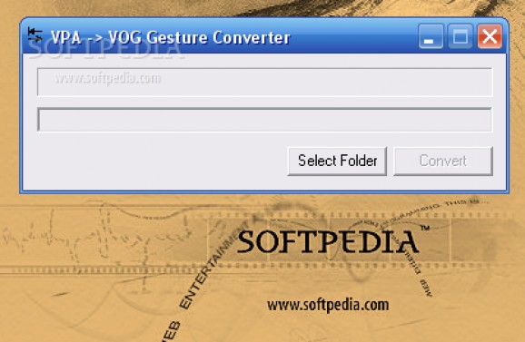 VPA2VOG Gesture Convert screenshot