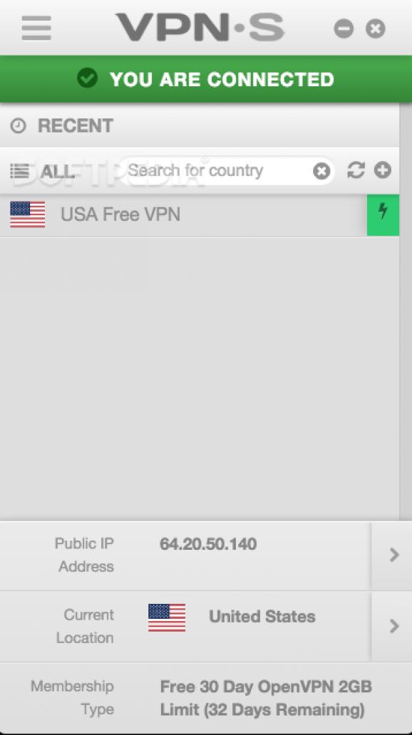 VPNSecure screenshot