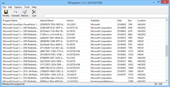 VPrograms screenshot