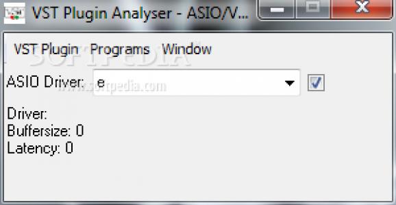 VST Plugin Analyser screenshot