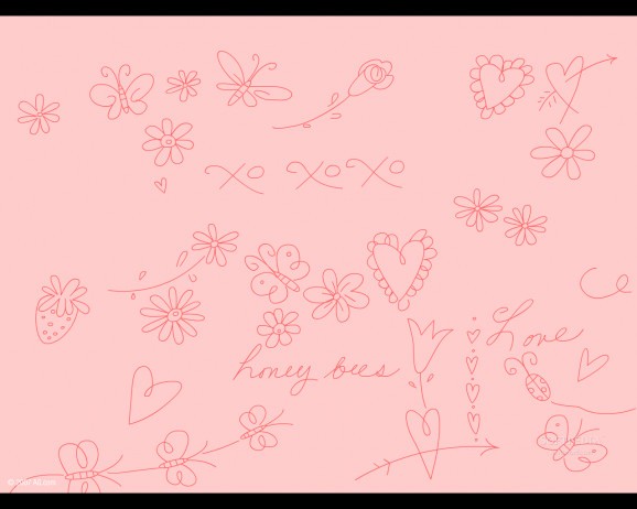 Valentine Doodles screenshot