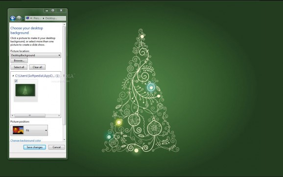 Vector Christmas Tree screenshot