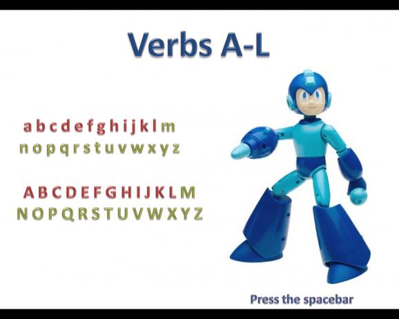 Verbs A-L screenshot