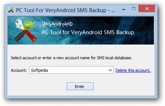 VeryAndroid SMS Backup screenshot
