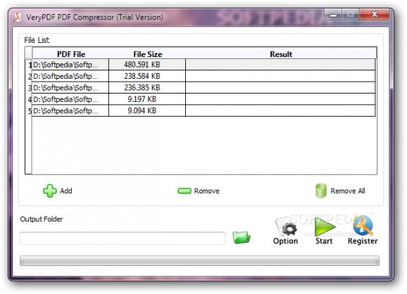 VeryPDF PDF Compressor screenshot