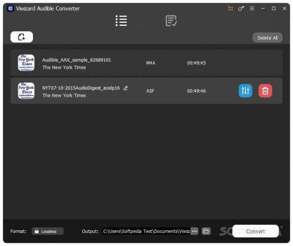 ViWizard Audible Audiobook Converter screenshot