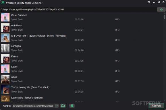ViWizard Spotify Music Converter screenshot