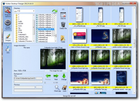 Vicktor Desktop Changer screenshot
