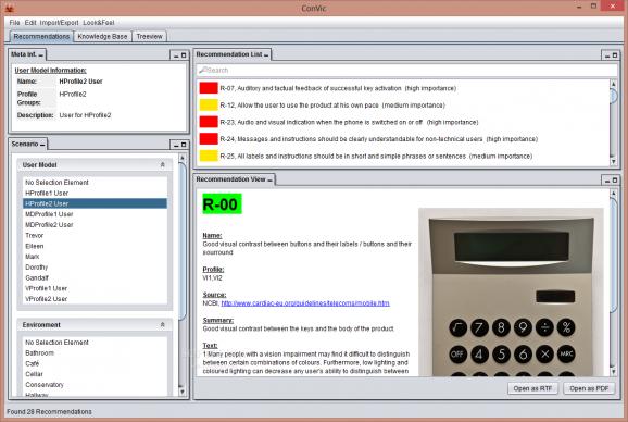 Vicon Framework screenshot