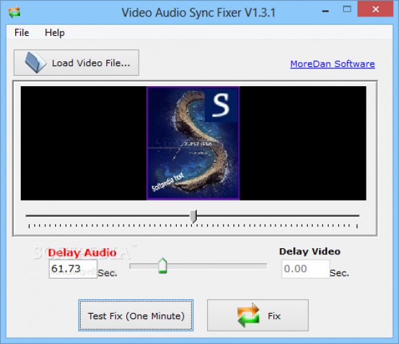 Video Audio Sync Fixer screenshot