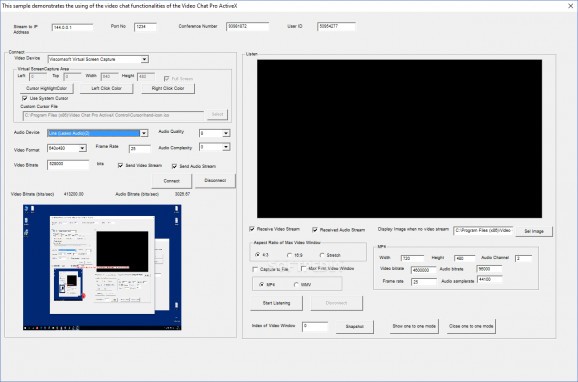 Video Chat Pro ActiveX Control screenshot