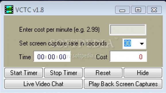 Video Chat Timer And Capture screenshot