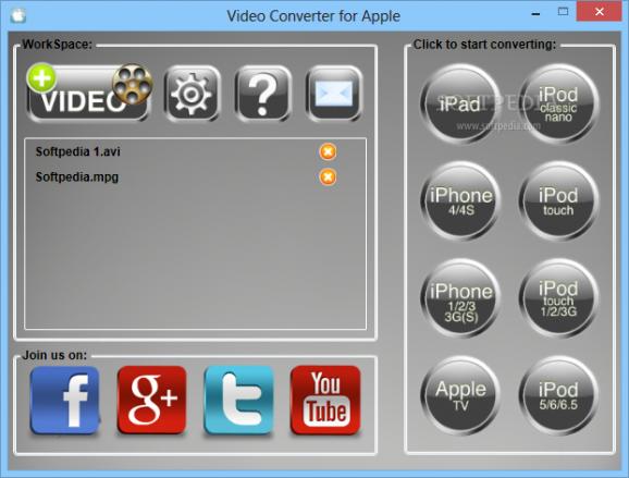 Video Converter for Apple screenshot